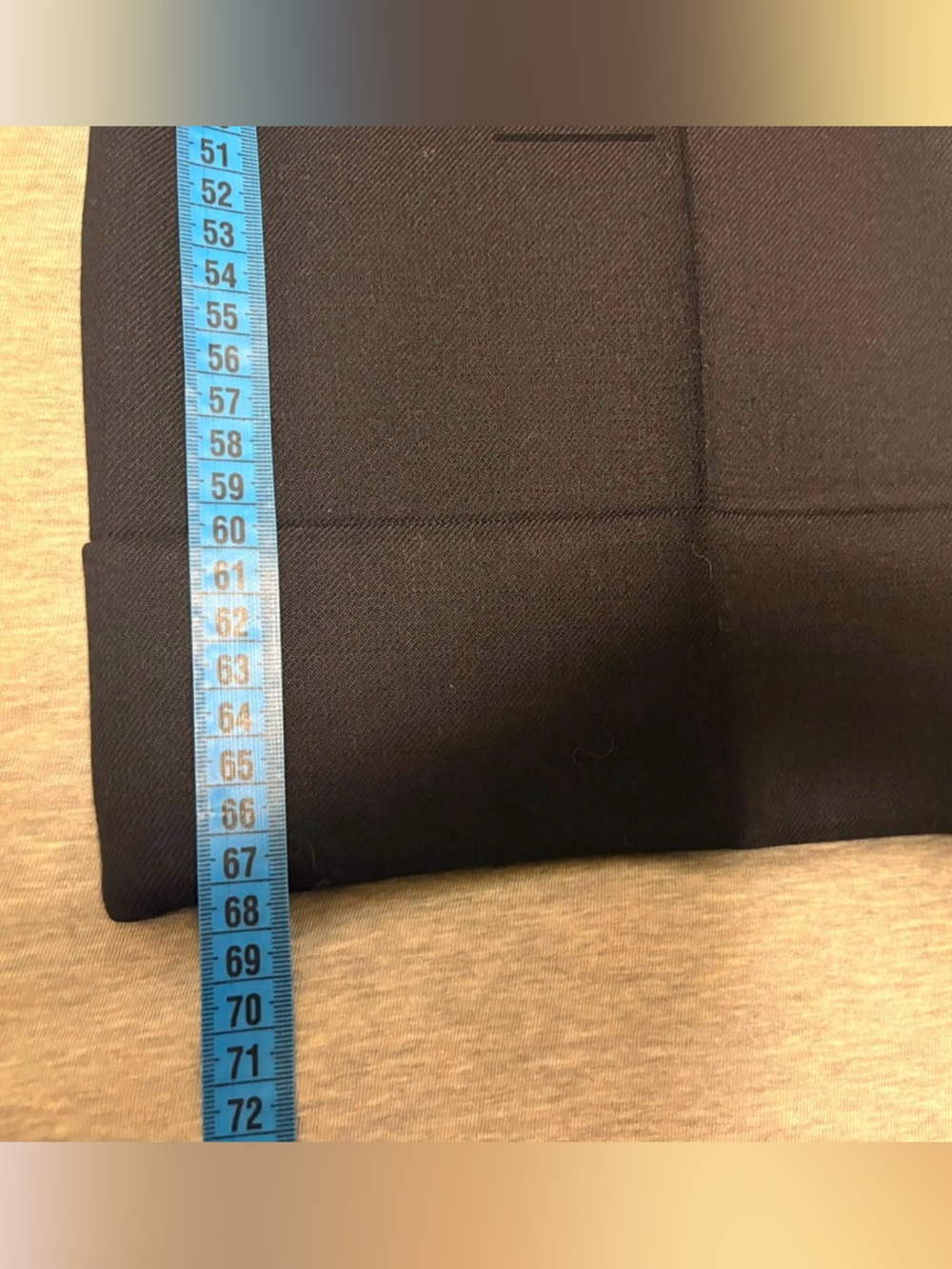 Sezane Damon Trousers — Navy EU 38 - Picture 7 of 7